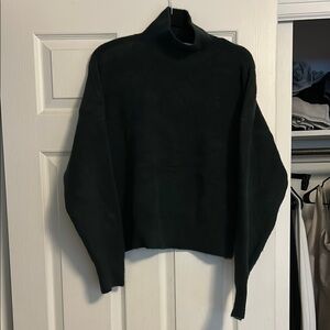 Zara Dark Green Turtleneck Sweater